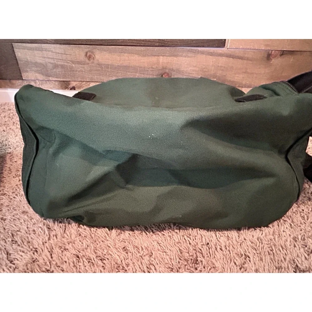 Vtg. 90's JANSPORT Large Green Hiking Backpack 3 in 1 Convertible Travel Bag‎